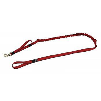 Preview: Canicross Leine M Rot Schwarz